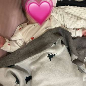 Плед детский FUTURINO Home Ёлочки: отзыв пользователя Детский Мир