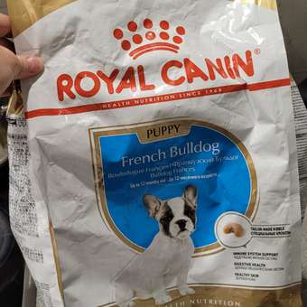 Корм для щенков ROYAL CANIN породы французский бульдог 3кг: отзыв пользователя. Зоомагазин Зоозавр