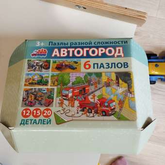 Пазл Бигр Автогород, для малышей, УД149 классический: отзыв пользователя Детский Мир