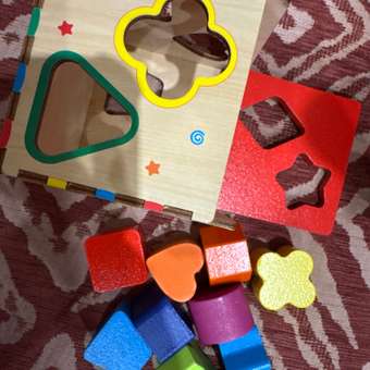 Игрушка Alatoys сортер Куб в ассортименте: отзыв пользователя Детский Мир