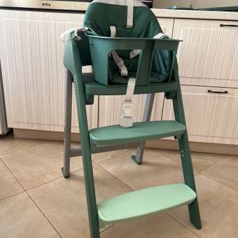 Стульчик для кормления Chicco Crescendo Up 3-в-1 зеленый зеленый: отзыв пользователя Детский Мир