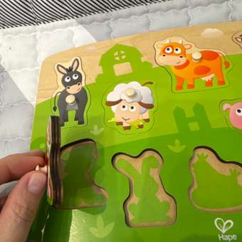 Пазл Hape напольный: отзыв пользователя Детский Мир