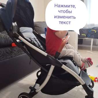 Коляска прогулочная Olsson Smart Blue: отзыв пользователя Детский Мир