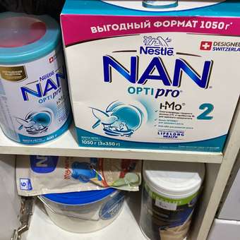 Смесь NAN 2 800г с 6 месяцев: отзыв пользователя Детский Мир