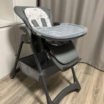 Стульчик для кормления Babyton Sweet Meals Grey серый: отзыв пользователя ДетМир