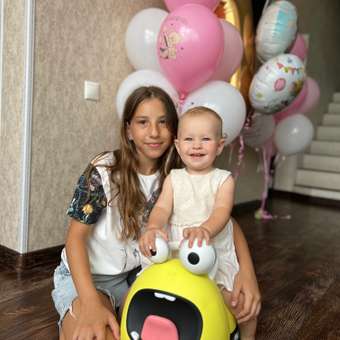 Каталка BabyGo Гусеница желтый: отзыв пользователя Детский Мир