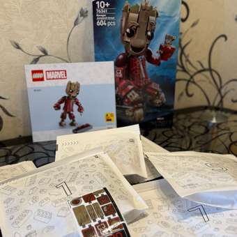 Конструктор LEGO Marvel Super Heroes Сборный Грут 604 дет.: отзыв пользователя Детский Мир