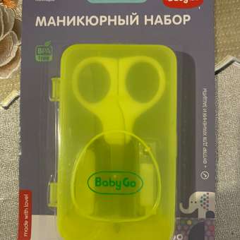 Маникюрный набор BabyGo 3 предм.: отзыв пользователя ДетМир