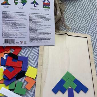 Настольная игра Ocie Головоломка деревянная: отзыв пользователя Детский Мир