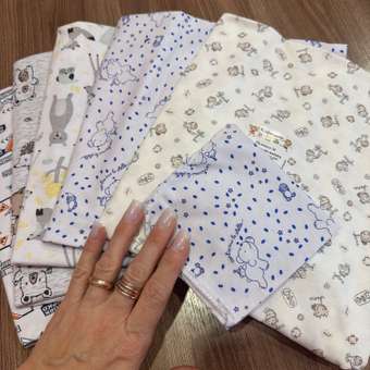 Пелёнка Софьюшка трикотаж 100х100 см 5 шт.: отзыв пользователя Детский Мир