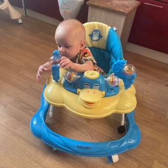 Ходунки Babyton Quack Blue+Beige голубой: отзыв пользователя ДетМир