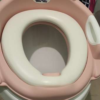 Накладка на унитаз RIKI TIKI baby розовый: отзыв пользователя Детский Мир