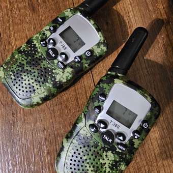 Рация Attivio Камуфляж 2 шт.: отзыв пользователя ДетМир
