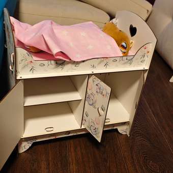 Аксессуар для кукол Pema kids кровать: отзыв пользователя Детский Мир