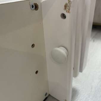 Детская кроватка Bebizaro прямоугольная, универсальный маятник (белый): отзыв пользователя Детский Мир