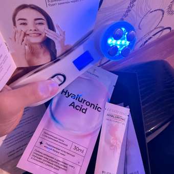 Прибор LUXLIFTING RF-лифтинг, EMS, микротоки, LED, увлажнение: отзыв пользователя Детский Мир