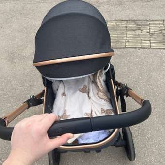 Коляска трансформер MOWbaby jasper 3в1 gold black черный: отзыв пользователя Детский Мир
