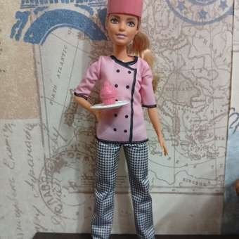 Кукла модельная Barbie Кем быть? Пекарь: отзыв пользователя Детский Мир