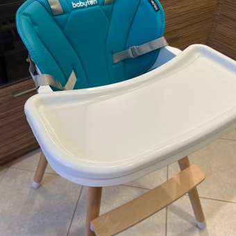 Стульчик для кормления Babyton Woody Turquoise трансформер: отзыв пользователя ДетМир