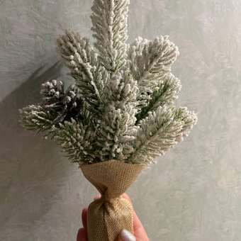 Новогодняя елка Золотая сказка ель искусственная настольная на новый год пушистая 25 см: отзыв пользователя Детский Мир