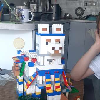 Конструктор LEGO Minecraft The Llama Village 1252 дет.: отзыв пользователя Детский Мир