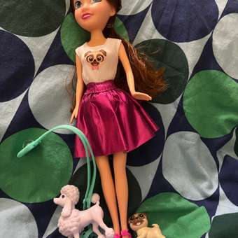 Кукла модельная Zuru Sparkle Girlz Прогулка с собакой: отзыв пользователя Детский Мир