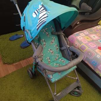 Коляска прогулочная Babyton Zoo Blue голубой: отзыв пользователя Детский Мир
