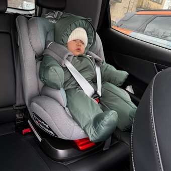 Автокресло Indigo Tourneo Isofix 0+/1/2/3 (0-36 кг) серый: отзыв пользователя Детский Мир