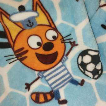 Плед Павлинка Аэро Софт Три Кота 150 x 200 см: отзыв пользователя Детский Мир