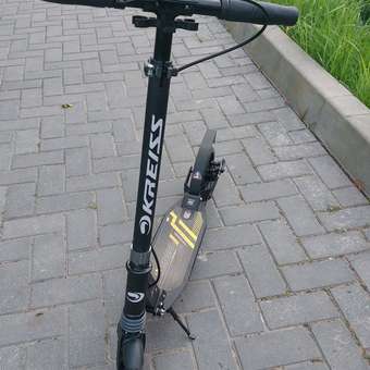 Самокат Kreiss двухколесный: отзыв пользователя ДетМир