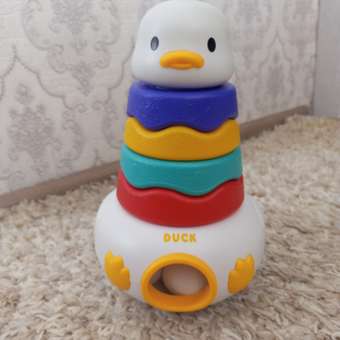 Игрушка BabyGo пирамидка Уточка: отзыв пользователя ДетМир