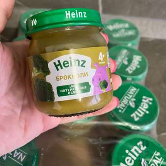 Пюре Heinz Брокколи с 4 мес 80 г: отзыв пользователя ДетМир