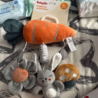 Игрушка BabyGo подвеска Морковка: отзыв пользователя ДетМир