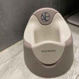 Горшок Amarobaby Bonny серый: отзыв пользователя Детский Мир