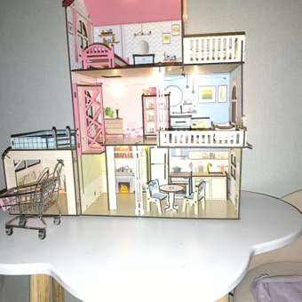 Домик для кукол M-WOOD с мебелью: отзыв пользователя Детский Мир