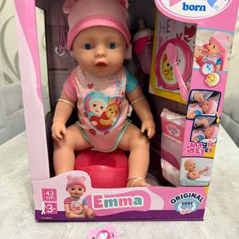 Кукла пупс BABY BORN Эмма с магическими глазками высота 43 см: отзыв пользователя Детский Мир