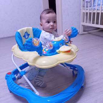 Ходунки Babyton Quack Blue+Beige голубой: отзыв пользователя ДетМир