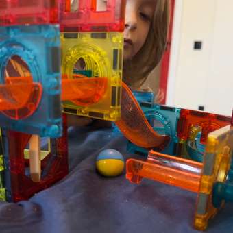 Конструктор Attivio Крепость магнитный 75 дет.: отзыв пользователя Детский Мир