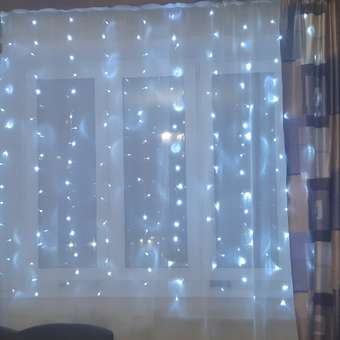 Гирлянда Seichi Светодиодная шторка 320 LED: отзыв пользователя Детский Мир