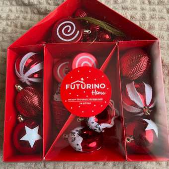 Набор ёлочных украшений  FUTURINO Home Сладка сказка 24 шт.: отзыв пользователя Детский Мир