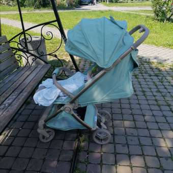 Коляска прогулочная Amarobaby Jaunt зеленый: отзыв пользователя Детский Мир