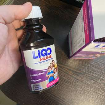 Сироп LiQO Антиоксиданты+Витамины, для иммунитета, с 3 лет, 250 мл: отзыв пользователя Детский Мир