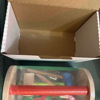 Конструктор Alatoys Ящик инструментов деревянный 19 дет.: отзыв пользователя Детский Мир