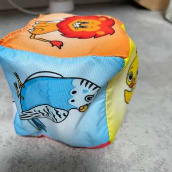 Игрушка Мякиши кубики Азбука цвета: отзыв пользователя Детский Мир