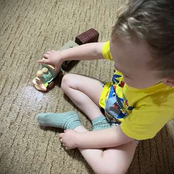 Детский музыкальный паровозик с вагонами TrendToys интерактивный: отзыв пользователя Детский Мир