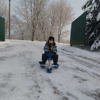 Снегокат Ника Три кота: отзыв пользователя Детский Мир