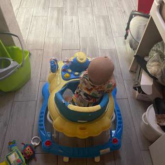 Ходунки Babyton Quack Blue+Beige голубой: отзыв пользователя ДетМир
