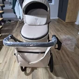 Коляска 2в1 Aroteam Moreno SL New 05 черная кожа: отзыв пользователя Детский Мир