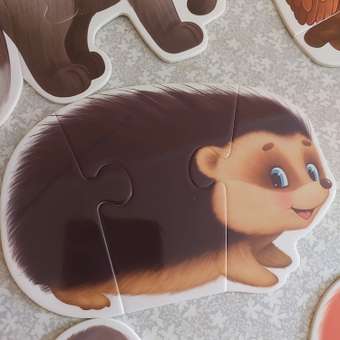 Пазл Бигр Лесные животные для малышей классический: отзыв пользователя Детский Мир