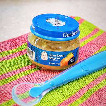 Пюре Gerber Цветная капуста с 4 мес 125 г: отзыв пользователя ДетМир